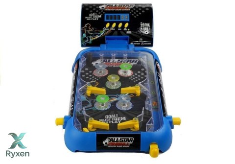 Gra Zręcznościowa Pinball Flipper Świeci Gra 53 cm LEAN TOYS