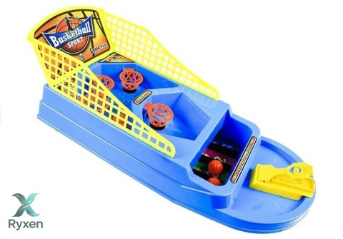 Gra Zręcznościowa Rodzinna Mini Koszykówka Wyrzutnia Piłek LEAN TOYS