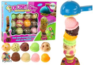 Gra Zręcznościowa Wieża Lodowa Lody Dla Całej Rodziny LEAN TOYS