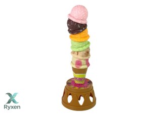 Gra Zręcznościowa Wieża Lodowa Lody Dla Całej Rodziny LEAN TOYS