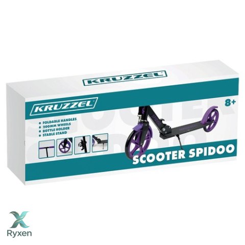 Hulajnoga Spidoo fioletowa Kruzzel 25630 KRUZZEL