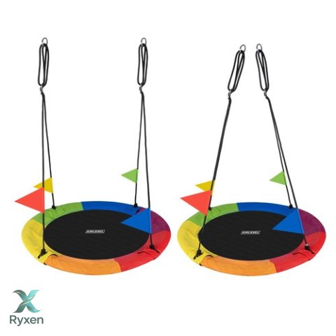 Huśtawka bocianie gniazdo 110cm Kruzzel 25284 KRUZZEL