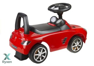 Jeździk Mercedes SLS AMG Pchacz Dla Dziecka Oparcie Schowek Czerwony LEAN CARS