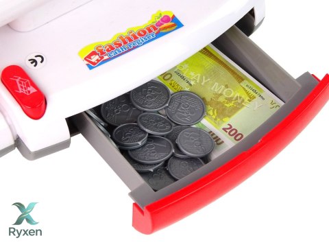 Kasa Fiskalna Dotykowa Akcesoria Czytnik Dźwięk LEAN TOYS