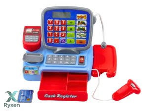 Kasa Sklepowa Czytnik Kalkulator Dźwięki LEAN TOYS