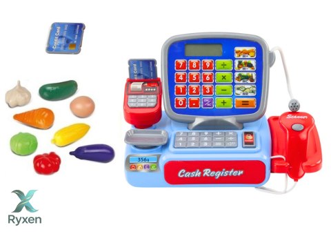 Kasa Sklepowa Czytnik Kalkulator Dźwięki LEAN TOYS