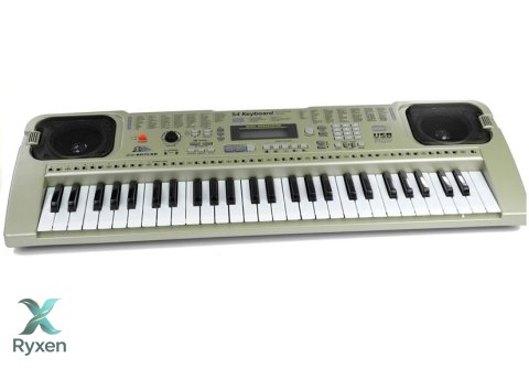 Keyboard MQ807 Organy Pianinko + Mikrofon USB LEAN TOYS