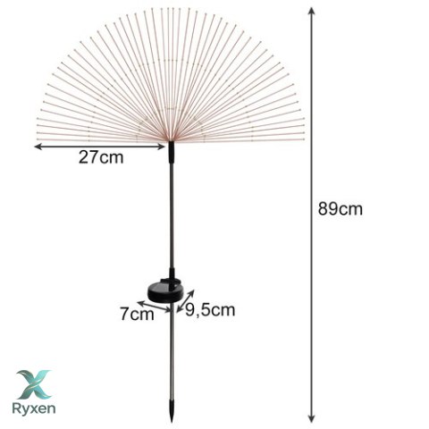 Lampa ogrodowa solarna- dmuchawce Gardlov 25477 GARDLOV