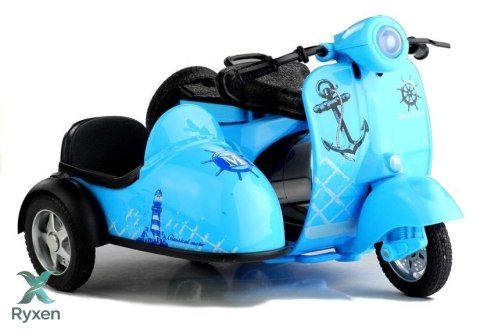 Modele Motorek 3 Kolory Jeździ Świeci Gra 1:14 LEAN TOYS