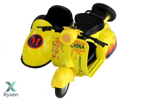 Modele Motorek 3 Kolory Jeździ Świeci Gra 1:14 LEAN TOYS