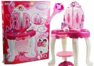 Ogromna Bajkowa Toaletka Dla Księżniczki Różdżka LEAN TOYS