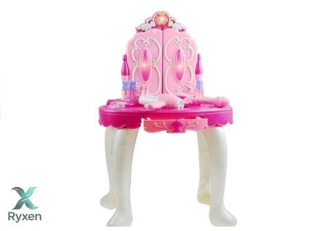Ogromna Bajkowa Toaletka Dla Księżniczki Różdżka LEAN TOYS