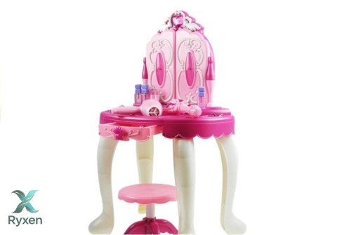 Ogromna Bajkowa Toaletka Dla Księżniczki Różdżka LEAN TOYS