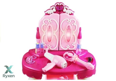Ogromna Bajkowa Toaletka Dla Księżniczki Różdżka LEAN TOYS