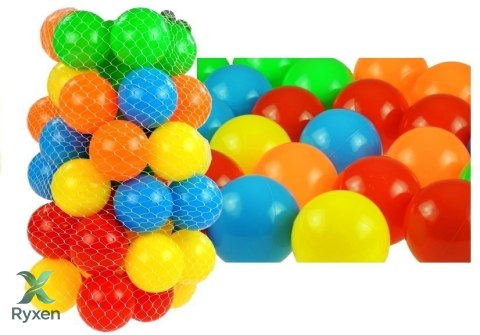 Piłki Do Suchego Basenu W Siatce 50 szt 7cm LEAN TOYS