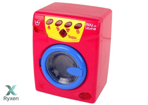 Pralka na Baterie Otwierany Bęben z Wodą LEAN TOYS