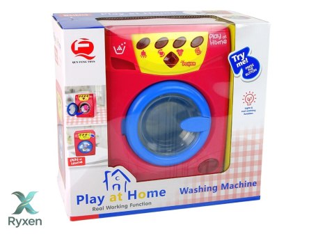 Pralka na Baterie Otwierany Bęben z Wodą LEAN TOYS