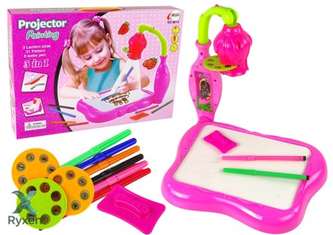Rzutnik Kwiatek Projektor do Malowania Akcesoria LEAN TOYS