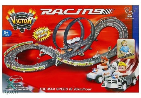 Tor Samochodowy + 2 Auta Mario RC 452cm 20km/h LEAN TOYS