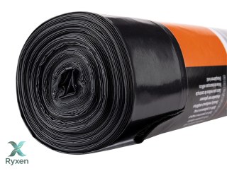 Worki na odpady budowlane 240 L, czarne, 10 sztuk, 45 mic NEO TOOLS