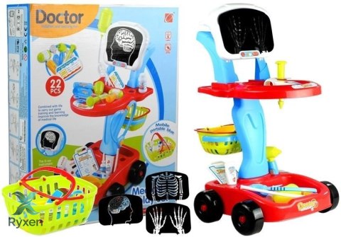 Wózek Lekarski z Akcesoriami 22 Elementy LEAN TOYS