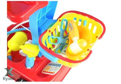 Wózek Lekarski z Akcesoriami 22 Elementy LEAN TOYS