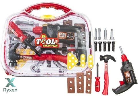 Zestaw Narzędzi w Walizce Dla Majsterkowicza 22 EL LEAN TOYS