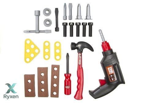 Zestaw Narzędzi w Walizce Dla Majsterkowicza 22 EL LEAN TOYS