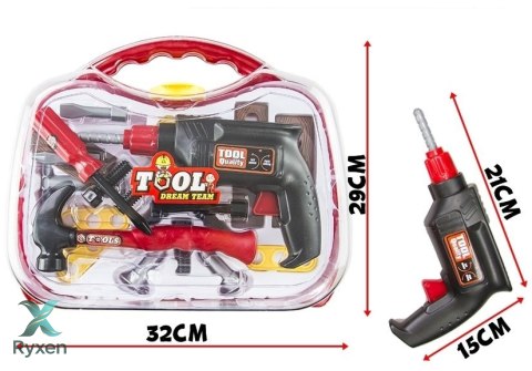 Zestaw Narzędzi w Walizce Dla Majsterkowicza 22 EL LEAN TOYS