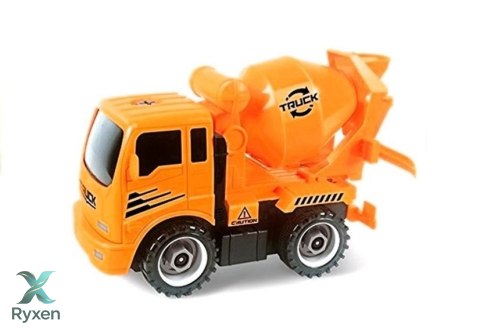 Zestaw Pojazdów Do Rozkręcania Betoniarka Wywrotka LEAN TOYS