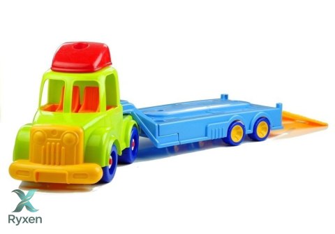 Zestaw Pojazdów Policja Straż Laweta Rozkręcane LEAN TOYS