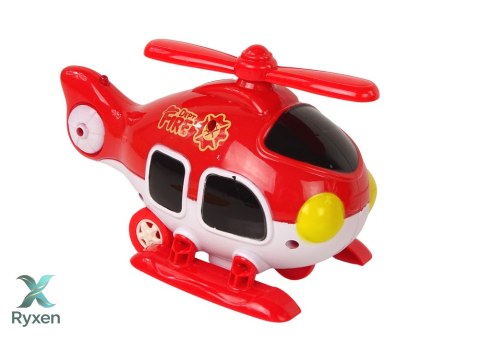 Zestaw Straż Remiza Strażacka z Dźwiękiem LEAN TOYS