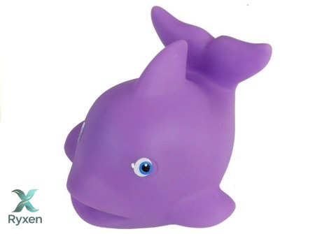 Zestaw Zwierząt Morskich do Kąpieli Sitko Do Łowienia Gumowe 12 el. LEAN TOYS