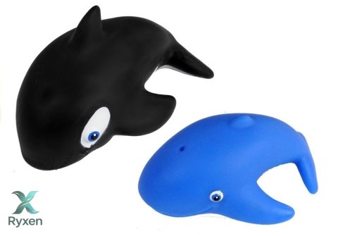 Zestaw Zwierząt Morskich do Kąpieli Sitko Do Łowienia Gumowe 12 el. LEAN TOYS