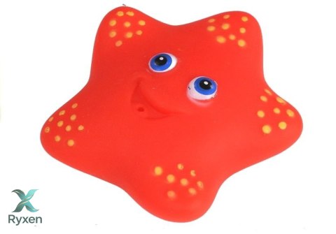 Zestaw Zwierząt Morskich do Kąpieli Sitko Do Łowienia Gumowe 12 el. LEAN TOYS