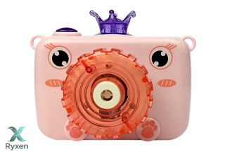 Aparat puszcza Bańki mydlane na Baterie Różowy LEAN TOYS