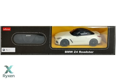Auto R/C BMW Z4 Roadster Rastar 1:24 Białe RASTAR