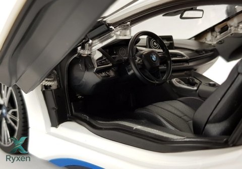 Auto R/C BMW i8 Rastar 1:14 Biały Drzwi Automatyczne RASTAR