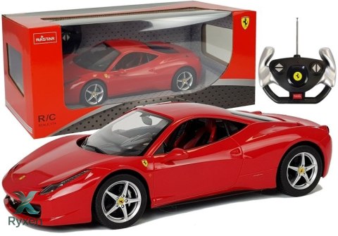 Auto R/C Ferrari Italia Rastar 1:14 Czerwone na Pilota RASTAR
