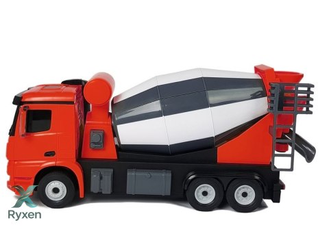 Auto R/C Mercedes-Benz Arocs Rastar 1:14 Czerwone na Pilota RASTAR