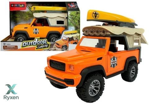 Auto Samochód Campingowy Jeep Dźwięki i Światła LEAN TOYS