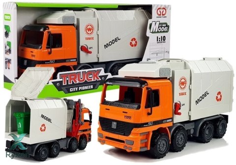 Auto Śmieciarka z Napędem Kosz na Śmieci LEAN TOYS