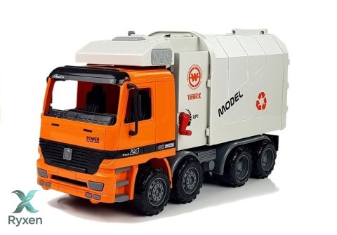 Auto Śmieciarka z Napędem Kosz na Śmieci LEAN TOYS