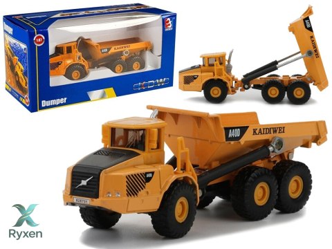 Auto Wywrotka Metalowa 1:87 Ruchome Elementy LEAN TOYS