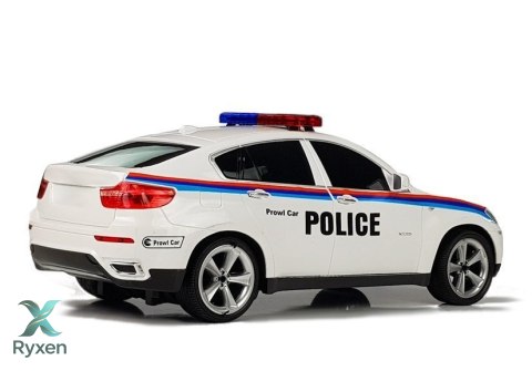 Auto Zdalnie Sterowane Policja Coupe R/C LEAN TOYS