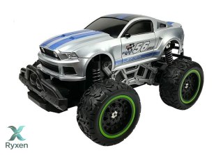 Auto Zdalnie Sterowane R/C 6.5 km/h Wysokie Koła Srebrne LEAN TOYS
