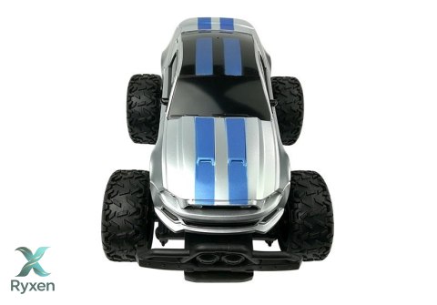 Auto Zdalnie Sterowane R/C 6.5 km/h Wysokie Koła Srebrne LEAN TOYS