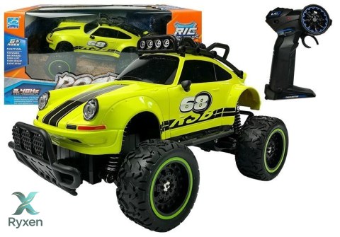 Auto Zdalnie Sterowane R/C Beetle Zielone 6.5 km/h 2.4G LEAN TOYS