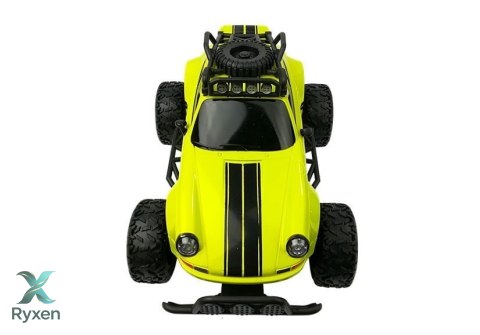 Auto Zdalnie Sterowane R/C Beetle Zielone 6.5 km/h 2.4G LEAN TOYS