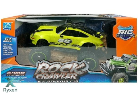 Auto Zdalnie Sterowane R/C Beetle Zielone 6.5 km/h 2.4G LEAN TOYS